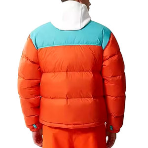Best Polyester Cotton Printed Men <b>Puffer</b> <b>Jacket</b> \ Windproof Custom Design Long Sleeve Full Zipper Men <b>Jackets</b> - Product Image 5