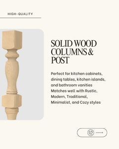 Contemporary Wooden Furniture <b>Legs</b> Premium Rubber Wood <b>Table</b> <b>Legs</b> for Modern Homes Solid Wood <b>Table</b> <b>Legs</b> - Product Image 4