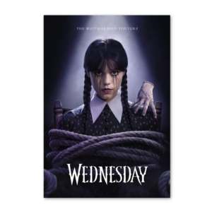 Póster de estilo moderno de la temporada 2 de Wednesday, papel duradero para uso en pared, The Wait Has Been Torture - Product Image 1