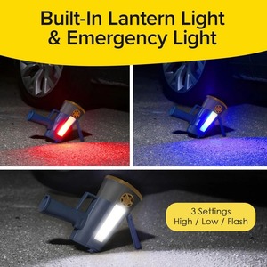 ไฟฉายสปอตไลท์แบบชาร์จไฟได้รุ่น Star Patrol Mega-Bright ขายดี พร้อมโหมดใช้งาน 10 รูปแบบ - Product Image 5