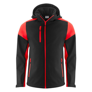 Chaqueta Softshell con Capucha Personalizada para Hombre, Diseño Urbano Elegante, Resistente al Agua, Cortavientos, para Viajes Diarios, Ropa Casual - Product Image 4