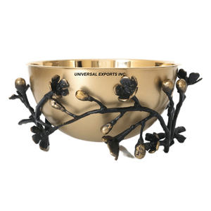 Bol à chocolat en métal de luxe Bol à chocolat fait à la main de bonne qualité Bol à chocolat en métal design le plus vendu - Product Image 2