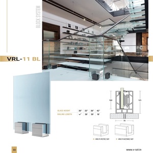 ลูกกรงสแตนเลสดีไซน์ทันสมัยสำหรับบันไดระเบียงและโรงแรมติดตั้งง่าย - Product Image 4