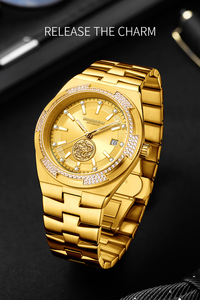 Reloj de Lujo para Hombre, Acero Inoxidable, Modelo GFL-Y1191, Mecánico, OEM ODM - Product Image 2