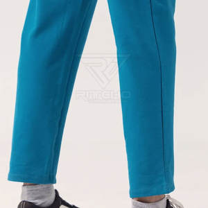 Pantalons pour hommes de haute qualité, logo personnalisé, coupe droite, décontractés, légers, taille élastique, taille personnalisée, 100% coton, séchage rapide - Product Image 6