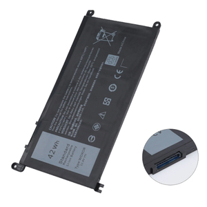 オリジナル品質 WDX0R バッテリー Dell Latitude 3379 3189 3480 3580 シリーズ交換用 11.4V 42Wh リチウムイオンポリマーバッテリー - Product Image 1