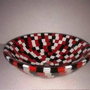 Tazón de resina 4 Tazón de madera azul y resina en línea al mejor precio Tamaño personalizado Hecho EN LA India - Product Image 6