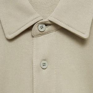 Coupe-vent col polo surdimensionné Offre Spéciale pour hommes grande taille sweats à capuche et sweatshirts unis coupe classique pour les jours froids sweats - Product Image 4