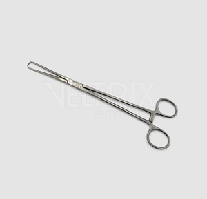 Manual de alta calidad Schroeder Tenaculum Forceps 25cm Acero inoxidable Certificado CE Instrumento quirúrgico ginecológico - Product Image 3