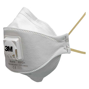 Maschera Respiratoria Serie 9300 Aura con Valvola 9332 FFP3 - Product Image 1