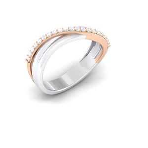 Anillo de diamante de oro sólido de lujo Natural & IGI Certified Glam Anillo de Diamante Real elegante Oro sólido IGI Certified Perfection - Product Image 6