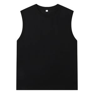 Débardeurs pour hommes en coton personnalisés, confortables, sans manches, pour la musculation, le fitness, la salle de sport - Product Image 4