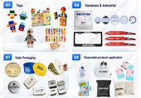 Impresora UV de Banda Transportadora Jucolor, Nuevo Modelo, con Impresión a Color de Alta Velocidad Gen5 para Vasos, Bolsas, Tarjetas, Cajas y Madera de PP y PET