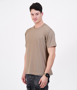เสื้อยืดคอกลมลำลอง180gsm ผ้าฝ้ายออร์แกนิคแท้ใส่ได้ทั้งชายและหญิงเสื้อยืดสีทึบกันขน48hrs เป็นมิตรกับสิ่งแวดล้อม - Product Image 4
