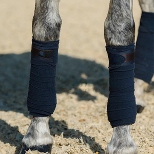 Cómodo Polo Horse Leg Wraps Vendaje acolchado de alta calidad para entrenamiento ecuestre y recuperación Polo Horse Leg Wraps - Product Image 2