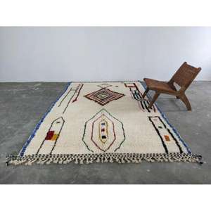 Moroccan Handmade Wool Rugs Authentic Berber <b>Carpets</b> Natural Wool Artisan Craftsmanship customize size and colors high quality - Product Image 4