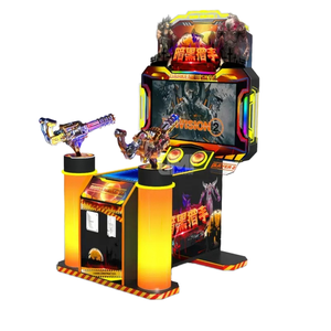 Machine d'arcade de tir de pistolet léger d'amusement pour enfants à usage commercial avec 1 an de garantie Support espagnol <span class=keywords><strong>Construction</strong></span> en plastique en métal - Product Image 1