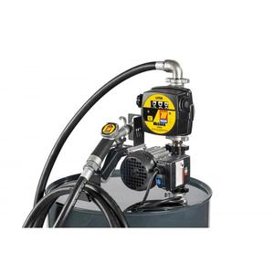 Meclube 70 Lt/min 115V Buse manuelle avec débitmètre Pompe de transfert électrique Kit pour baril diesel Kit - Product Image 1