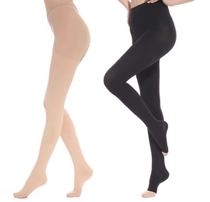 <span class=keywords><strong>Bas</strong></span> <span class=keywords><strong>de</strong></span> <span class=keywords><strong>contention</strong></span> anti-embolie à compression graduée pour femmes enceintes, à bout fermé, 20-30 mmHg, tricotés, hauteur cuisse - Product Image 2