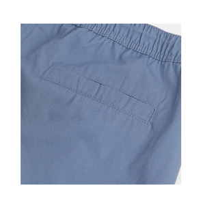 Pantalones cortos transpirables de algodón para hombre, conjunto de ropa de calle con cierre de cordón lavado a la piedra, pantalones cortos holgados con logotipo en la cintura - Product Image 6