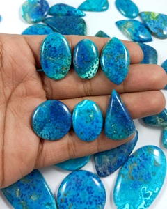 Shattuckite Cabochon ธรรมชาติบำบัดทำด้วยมือคริสตัลควอตซ์ขายส่งจำนวนมากหลวมอัญมณีหินบริสุทธิ์ - Product Image 4