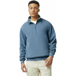 2025 nouveauté hommes décontracté quart-Zip pull sweat pour automne hiver impression numérique personnalisée - Product Image 5