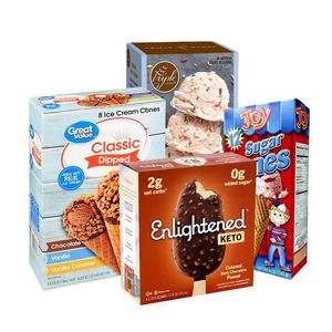 Per il confezionamento di scatole di cartone in cartone ondulato in carta Kraft Waffle e pacchetto di Rose bomboniere imballaggio caramelle Mochi scatola di gelato - Product Image 3