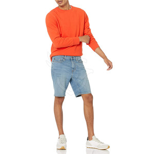 Pantalones cortos vaqueros de alta calidad superventas a la venta pantalones vaqueros informales hechos a medida para uso de adultos - Product Image 5