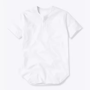 เสื้อยืดผ้าฝ้ายหนาแบบ100% ไหล่ปล่อยของผู้ชายเสื้อยืดโอเวอร์ไซส์ผ้าโพลีเอสเตอร์สวมใส่สบาย - Product Image 3