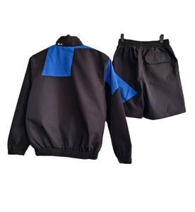 Ensemble de survêtement d'entraînement personnalisé STITCHMODE, coupe confortable, respirant, coupe-vent, vêtements d'entraînement de printemps, vestes et shorts, ensembles 2 pièces - Product Image 2