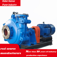 Bomba Centrífuga Horizontal de Cerámica para Lodos, para la Industria Minera, Metalúrgica, de Arena y de Utilidades Industriales, Marca Kaiyue