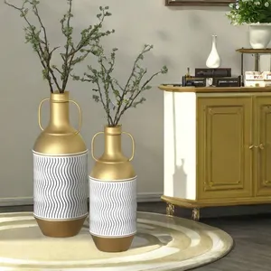 Vase à fleurs artistique moderne pour maisons contemporaines, décoration de table, centre de table, banquets, vase à fleurs - Product Image 5