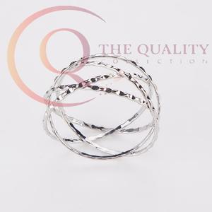 Anillos de Servilleta Modernos de Aluminio de Lujo para Mesa de Comedor, Elegante Accesorio para Bodas, Decoración para el Hogar, Restaurantes y Banquetes - Product Image 4