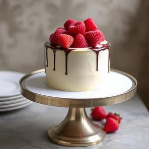 Moderno elegante hecho a mano de aluminio pastel soporte duradero elegante postre exhibición para parte - Product Image 3