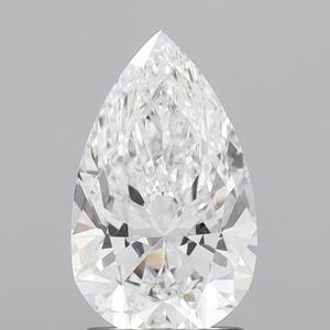 1.50 ct Poire Cut Lab-Grown Diamond IGI Certified E Color VS1 Clarity Lab-Stone - Product Image 1