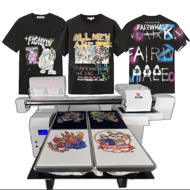 2026 New DTG Printing Machine Direct to T-Shirts Garment Textile Printer Pigment Inkjet Printer Impresora Large Cloth Printer