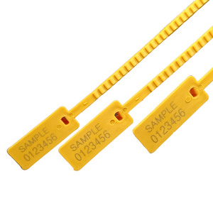 Sello de seguridad industrial ajustable Lugga y contenedor de plástico de alta seguridad con función de desgarro - Product Image 1