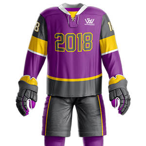 Vêtements de sport Uniforme de hockey sur glace à vendre Nouveau style Uniforme de hockey sur glace respirant et facile à porter - Product Image 5