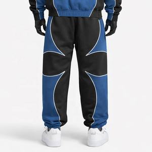 Conjunto Deportivo de Invierno Transpirable Personalizado para Hombre, en Poliéster/Algodón, con Chaqueta Cortavientos con Capucha y Pantalones Deportivos - Product Image 5