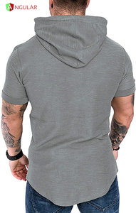 100% coton Polyester de haute qualité, nouveaux sweats à capuche élégants à quantité minimale de commande de poche, sweats à capuche personnalisés - Product Image 3