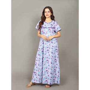 Camisón Romántico de Rayón Tejido para Mujer, Suave, Transpirable y Cómodo para Uso Doméstico - Talla XL - Product Image 1