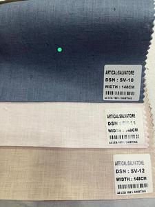 Tela de Lino 100% Ecológica Salvatore 40 LEA de 58 Pulgadas de Ancho, Material para Camisas y Blusas, Colores Sólidos, Tejido de Peso Medio - Product Image 2