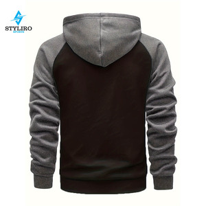 Nouvelle Arrivée Sweat à Capuche Homme XS Personnalisé Coton Polyester Hiver Motif Uni Imprimé Haute Qualité Séchage Rapide Respirant Meilleur - Product Image 3