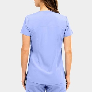 Trajes Uniforme Mujer Jogger Estilo Spandex Estiramiento Transpirable Enfermería Hospital Clínica Desgaste Scrubs Uniformes Conjuntos Premium - Product Image 2