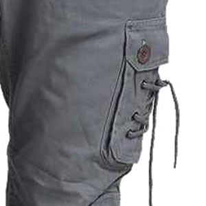 Taille personnalisable Léger Baggy Style High Street Plus Sizes Lavé Jambe Large Denim Jeans Respirant 6 Poches Pantalon - Product Image 5