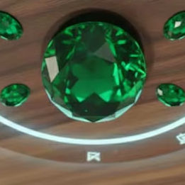 Piedra Esmeralda Perfecta, Forma Octogonal, Piedras Preciosas Sueltas, Color Verde, Esmeralda Natural de Zambia, Calidad Cu, 20% de Descuento y Regalo de Año Nuevo - Product Image 4