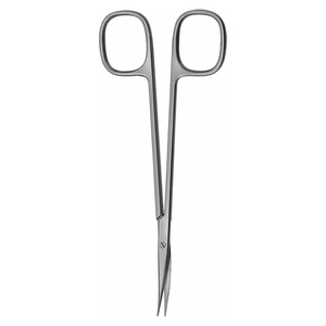 Ciseaux droits polyvalents Instruments chirurgicaux dentaires réutilisables en acier Dissection manuelle Saisie dentelée Composé de métal Plastique - Product Image 5