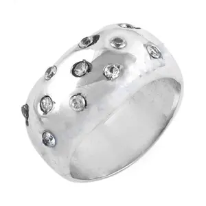 Anillo Clásico de Plata para Mujer con Circonitas Cúbicas, Chapado en Rodio y Oro, Joyería Elegante de Estilo Clásico, Regalo - Product Image 2