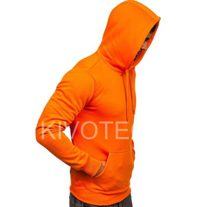 Sudaderas de calle de moda para hombre, sudaderas con capucha de Color sólido para primavera Otoño Invierno, informal, holgado, estampado Digital - Product Image 3