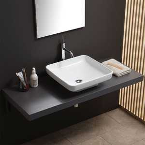 Lavabo de Pared con Diseño Cuadrado de 45x45 cm - Product Image 2